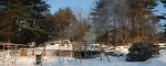 Sunday morning fire destroys home on Trebo Road