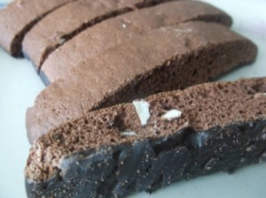 Chocolate biscotti, please!