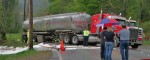A Photo Gallery: Crews work to right tractor-trailer in turnover