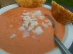 Lobster bisque for a New England treat