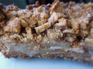 Apple and cheddar make this streusel a New England classic.