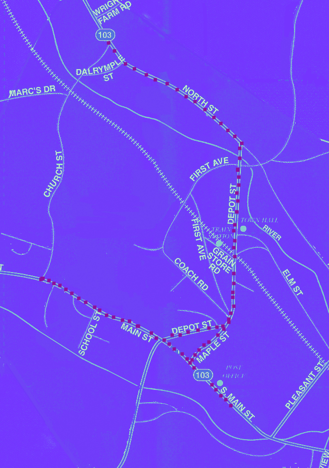 Cold planing and resurfacing are among the work that will be done in Chester. Click map to enlarge