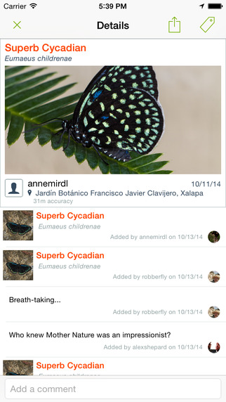 iNaturalist app discussed at the Sterling College