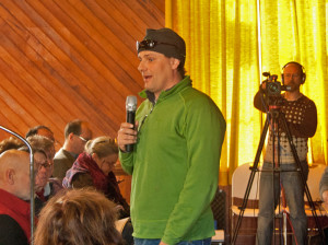 Select board newcomer Will Reed was elected to a three year term on the second vote in a three way race with incumbent Cathy Aragi and Suzie Wyman