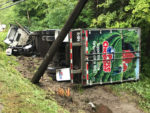 Tractor trailer totaled in Landgrove wreck, driver unhurt