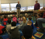 Chester Rotary donates books to CAES first-graders