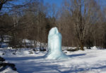 An ice sculpture grows in Popple Dungeon