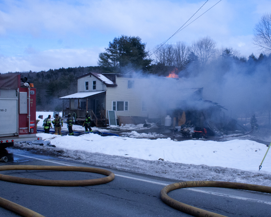 Fire damages Cavendish home that was harmed during Irene The Chester Telegraph