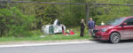 Crash snarls traffic, interrupts power in Andover