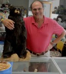 Family center bear goes to Misty Valley Books; Now name it!