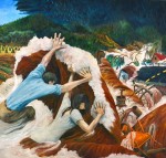 Briefs: Lindbergh on her mother; gallery's 1st anniversary; Irene oils exhibit; St. Luke's Supper