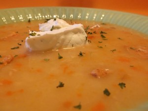 Bean Swagan is a traditional New England dish.