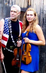 John Specker, left, and his daughter Ida Mae.