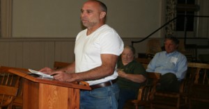 Pinski at Select board