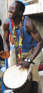 Sayon Camara and the Landaya Drumming Ensemble will be performing as part of Proctorsville Raise the Roof series.