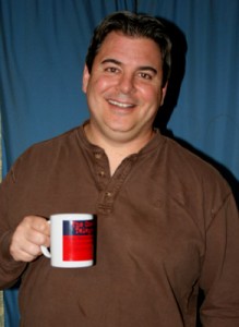 Gary Band raises a cup to his former readers.