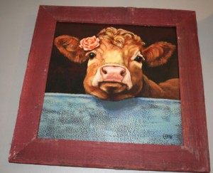 Several of Caryn King's animal portraits are for sale at DaVallia Art and Accents.