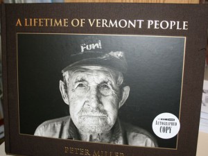 A Lifetime of Vermont People, signed by the author, at Misty Valley Books.