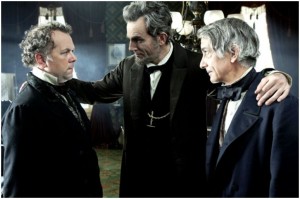 A scene from the film 'Lincoln,' starring Daniel Day Lewis and based on the Doris Kearns Goodwin book.
