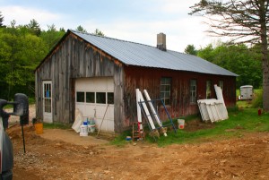 Joel Brookes' garage will now be torn down so that work crews can take up the gasoline-laden soil beneath.