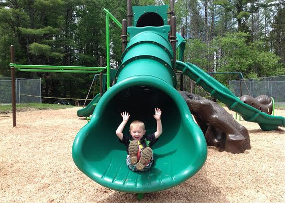 Pingree Park's new play equipment is installed and ready for use. Photo provided.