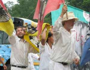 Bread and Puppet Theater parade