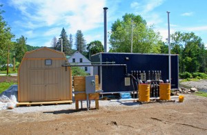 Equipment that helps clear the air at Joel Brookes' home. Photos by Shawn Cunningham