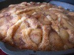 Warm your winter with a gingered pear skillet cake