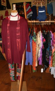 Leggings, tops and scarves can be had for less than $20 each at Country on the Common.