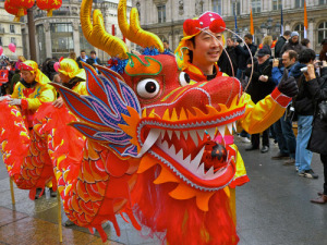 Build a dragon and parade it down Main St. at Putney Library.