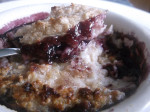 Create a creamy and crispy blueberry oatmeal