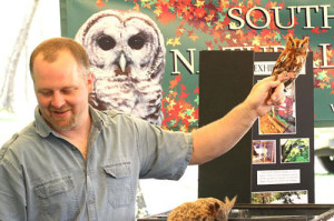 mike with owl