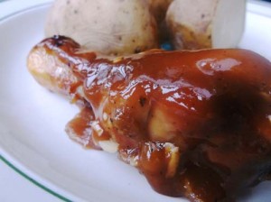The ultimate picnic chicken -- be sure to bring the wet naps.