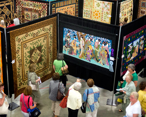 Fiber art and quilt lovers will enjoy the Vermont Quilt Festival at the Champlain Valley Exposition.