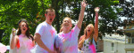 Chester alumni celebrate reuniting with a holiday-themed parade