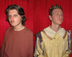 Tuck Wunderle, left, and Wilson Church.