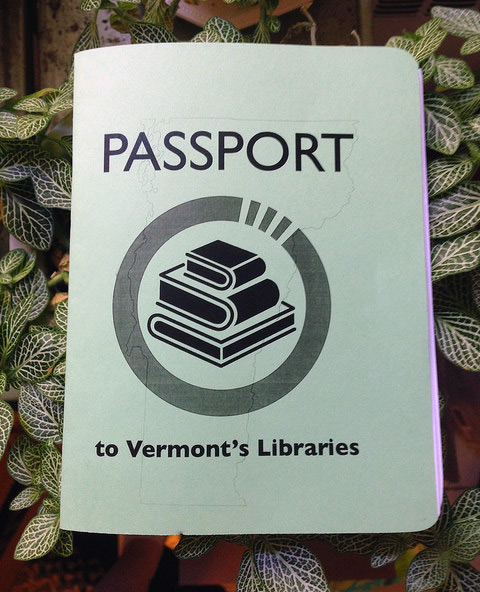Pick up your Vermont library passport and explore the state's libraries to win awards and prizes.