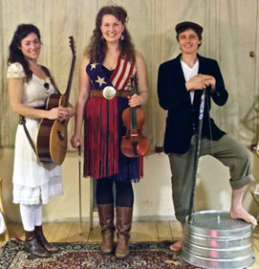 IdaMae (center) with the Honest Mistakes will get your toes tapping at Proctorsville Green