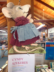 Illustrator Cyndy Szekeres' work is on display at Putney Library.