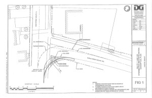 A proposed reconfiguration of the corner of Maple and Main Streets in Chester