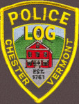 Chester Police Log for June 13 through Sept.  10, 2015