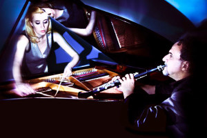 Clarinetist David Krakauer and pianist Kathleen Tagg perform in the first Artist in Residence concert