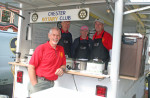 From left, Rotary members Rich Stocker, Malcolm Summers, Ann Summer and 