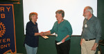 Telegraph donates $300 to Rotary from inaugural ad program