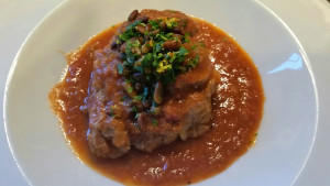 Anderson shot this photo of one of her 'test osso bucco.'
