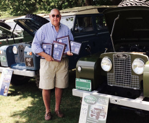 Jim Macri’s Land Rover collection has won national awards for quality and authenticity.