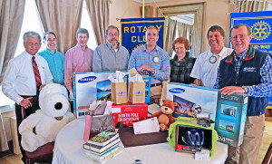 Attend the Rotary's Penny Sale and take a chance on winning some prizes.
