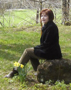 Carol Woods, composer whose music was inspired by Saxtons River inspires other artwork