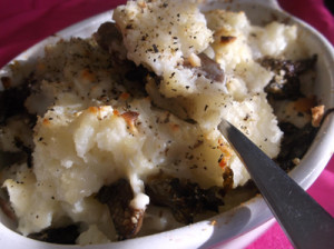 Shiitake potatoes