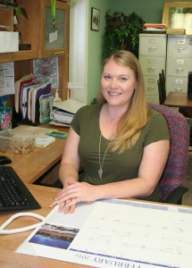 Rachel Williams will be leaving her post as Grafton Town Administrator to finish her bachelor's degree and pursue her master's. Photo by Cynthia Prairie 